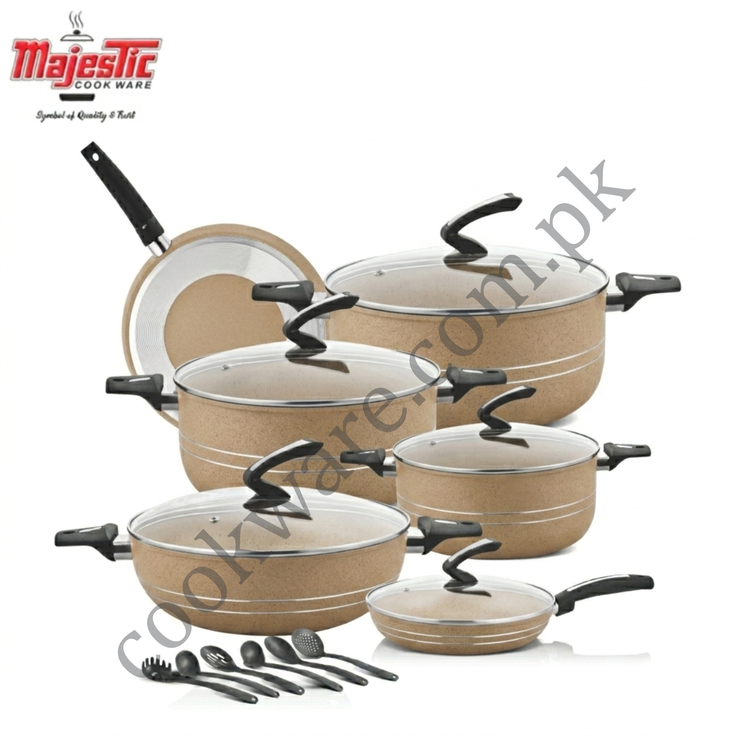 Elegant Nonstick Gift Set 17 Pcs