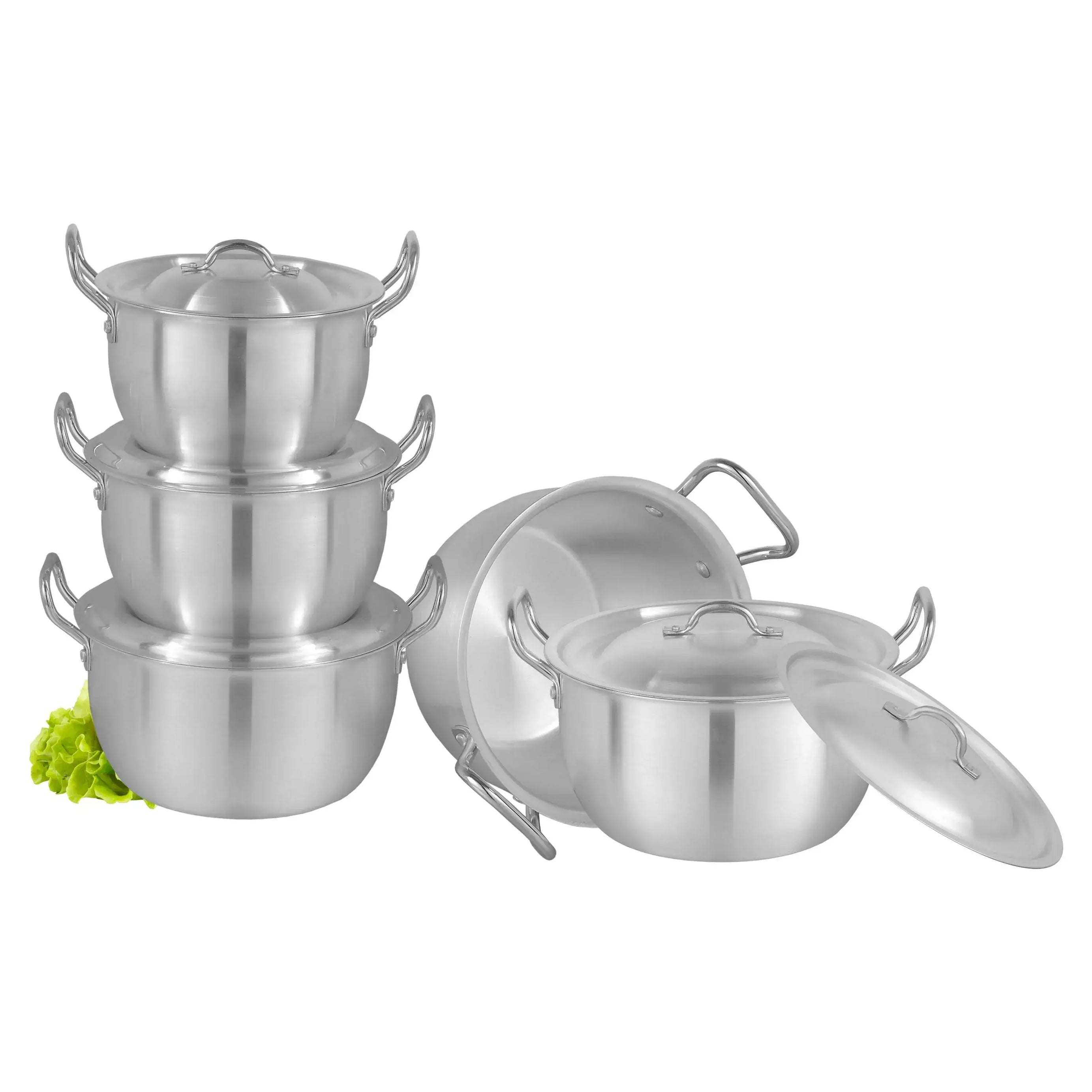  D-41A AL Cook Cuisine Set 1x5 Metal Finish - Majestic Cookware