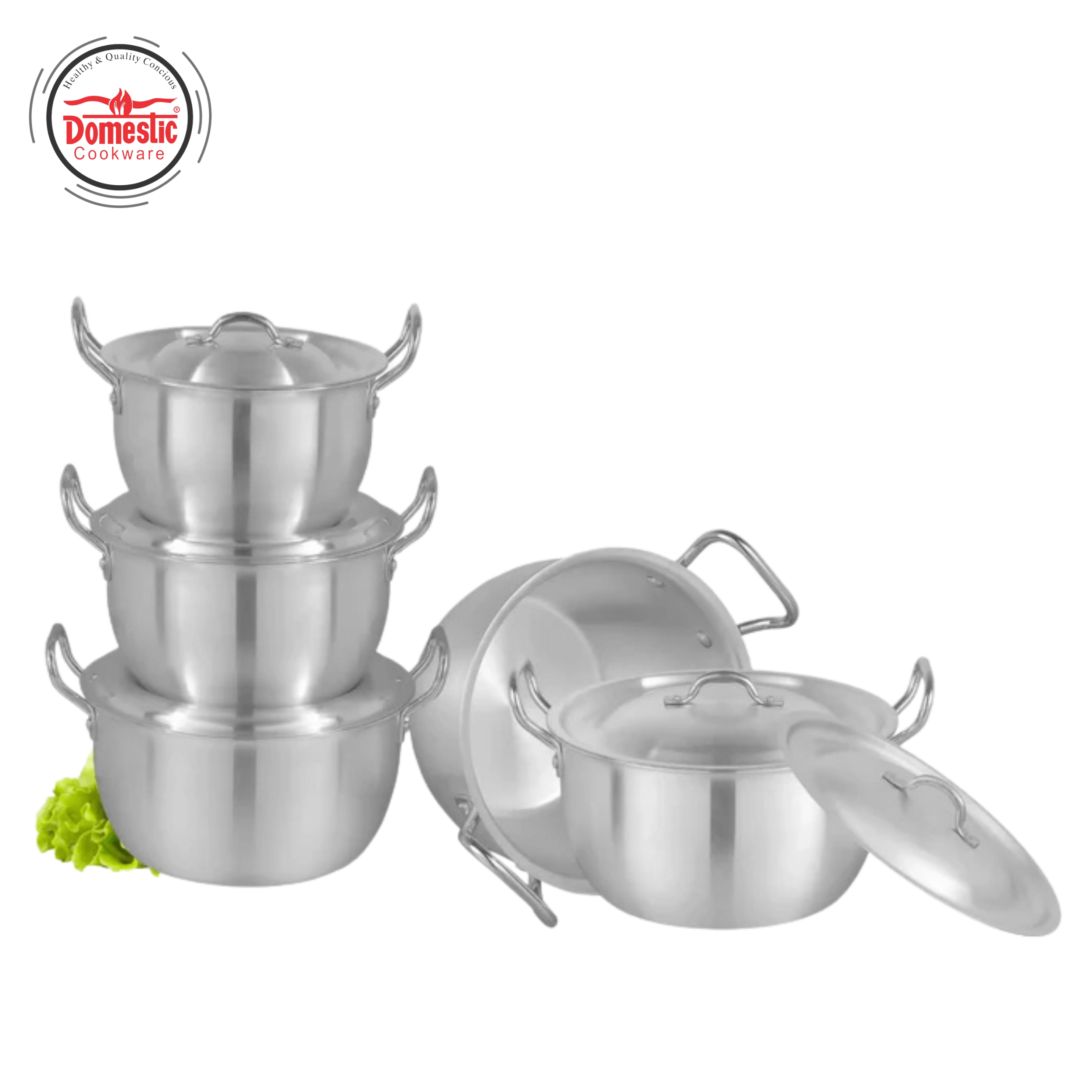  D-41A AL Cook Cuisine Set 1x5 Metal Finish - Majestic Cookware