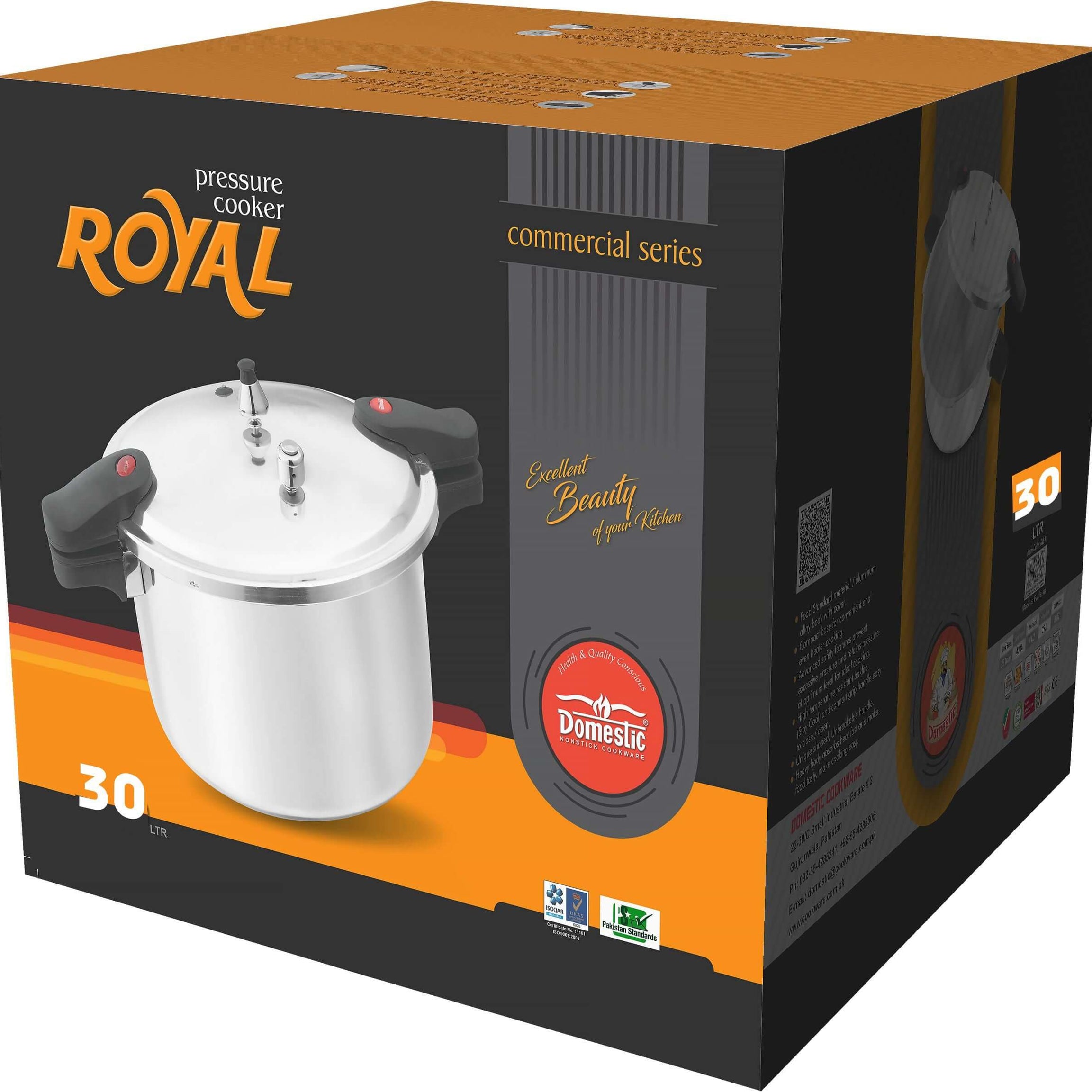 Domestic Pressure Cooker 30 Ltr