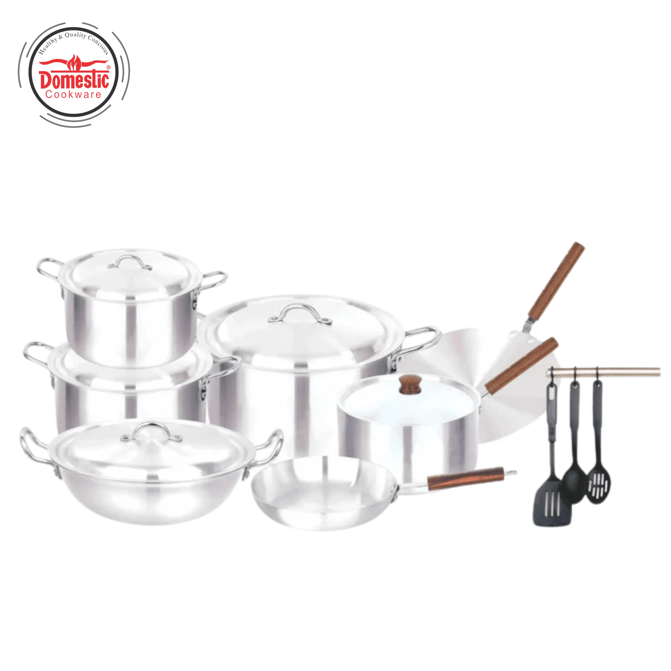  AL Super Gift Set - Stylish Metal Finish Cookware