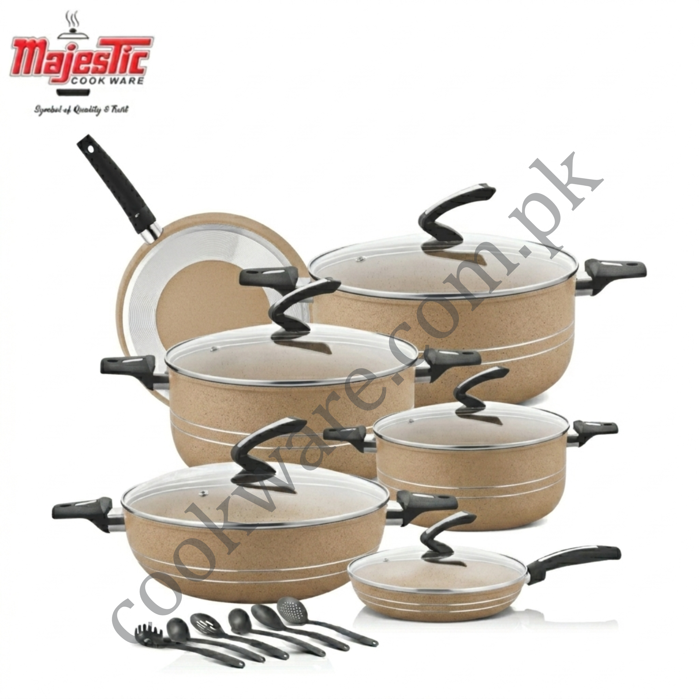 Elegant Nonstick Gift Set 17 Pcs