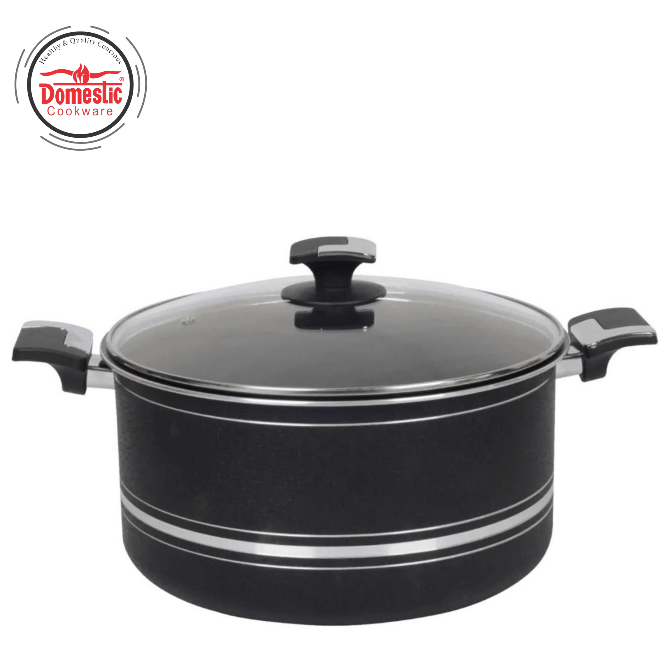  Domestic Nonstick Casserole with 4-Layer Marble Coated