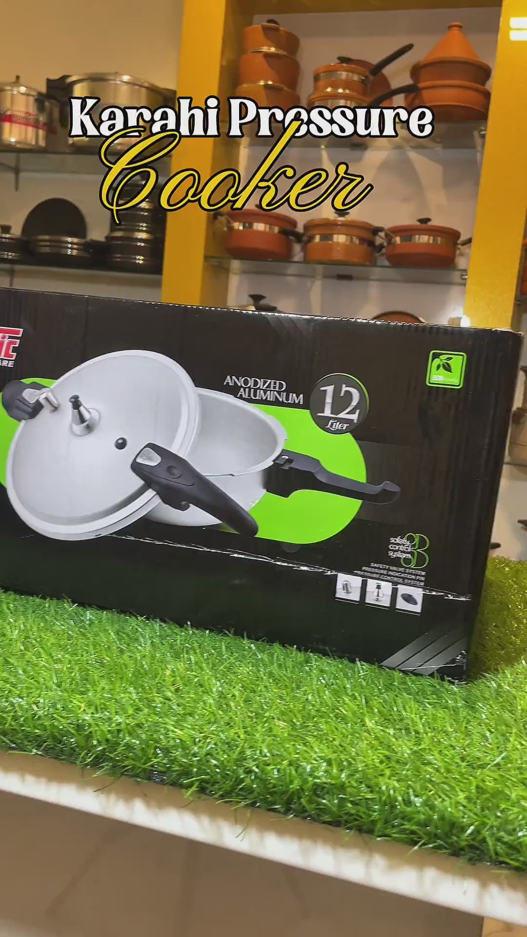 Majestic Elite Wok 10L Cooker with Glass Lid