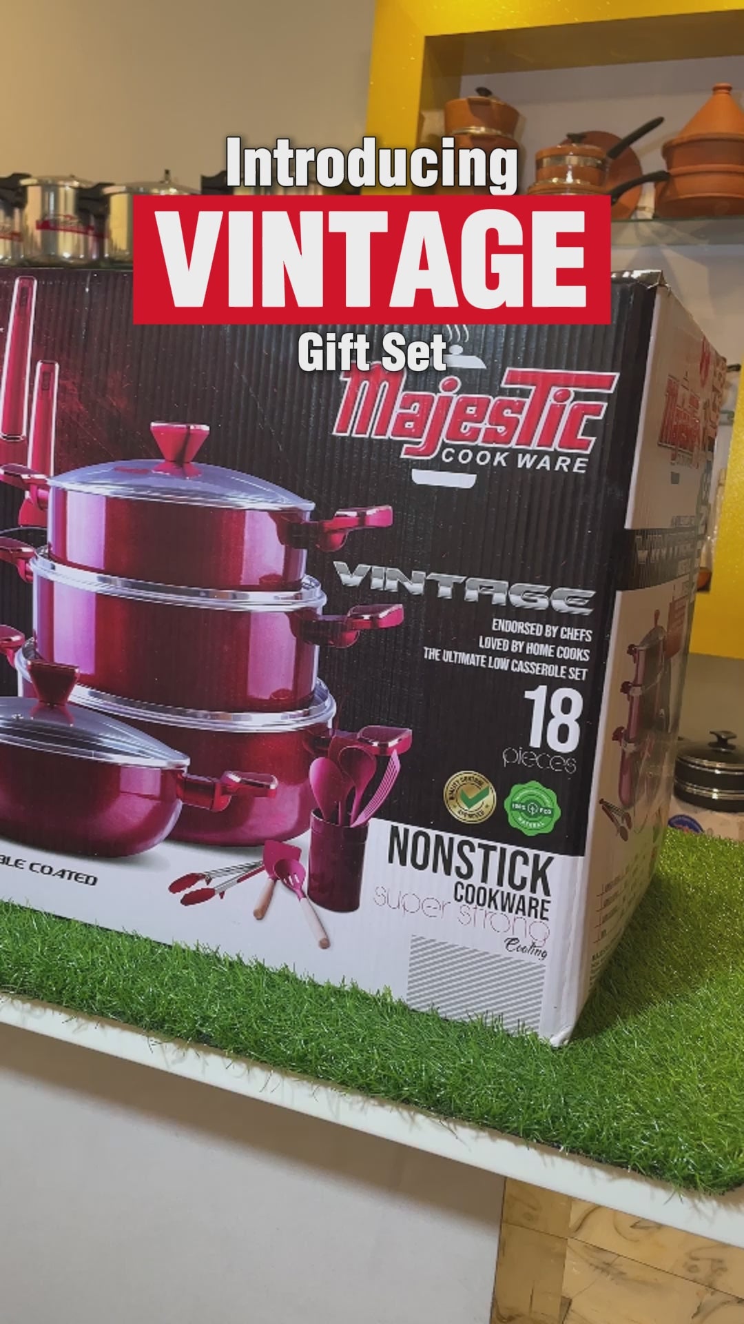 Majestic Vintage NS Gift Set Super Strong Coating