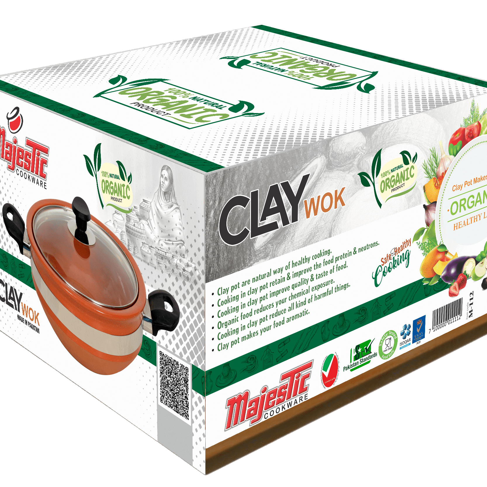 Majestic Clay Wok (KARAHI) - Majestic Cookware
